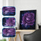 5D DIY Full Drill Square Diamond Painting Purple Rose Cross Stitch Mosaic