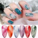 Off Gel Gradient Nail Polish Gel Phototherapy Semi Permanent Bloom Nail Gel
