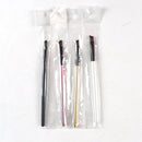 Tools Bevel Woman Multicolor Wooden Handle Man-made Fiber Eye Shadow Brush