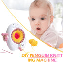 Penguin Wool Knitting Machine Cylinder Handmade Knitted Socks Loom (Pink) Newly