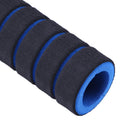 1 Pair Bike Bicycle Handle Bar Sponge Grip Cover Bar Grips Sleeve (Blue)