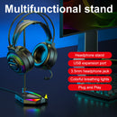RGB Headphone Holder Gamer Headset Rack Bracket Desktop Earphone Display Stand