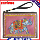 DIY Elephant Special Shaped Diamond Painting Novelty Wristlet Bag Zipper Wallet