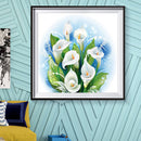 5D DIY Diamond Painting Calla Flower Embroidery Full Drill Cross Stitch Mosaic