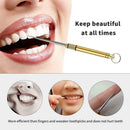 Toothpick Keychain Portable Camping Survival Holder P7F6