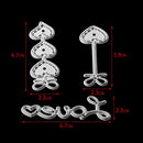 3pcs Love Lines Dies Stencil Craft Embossing Cut Die For DIY Scrapbooking