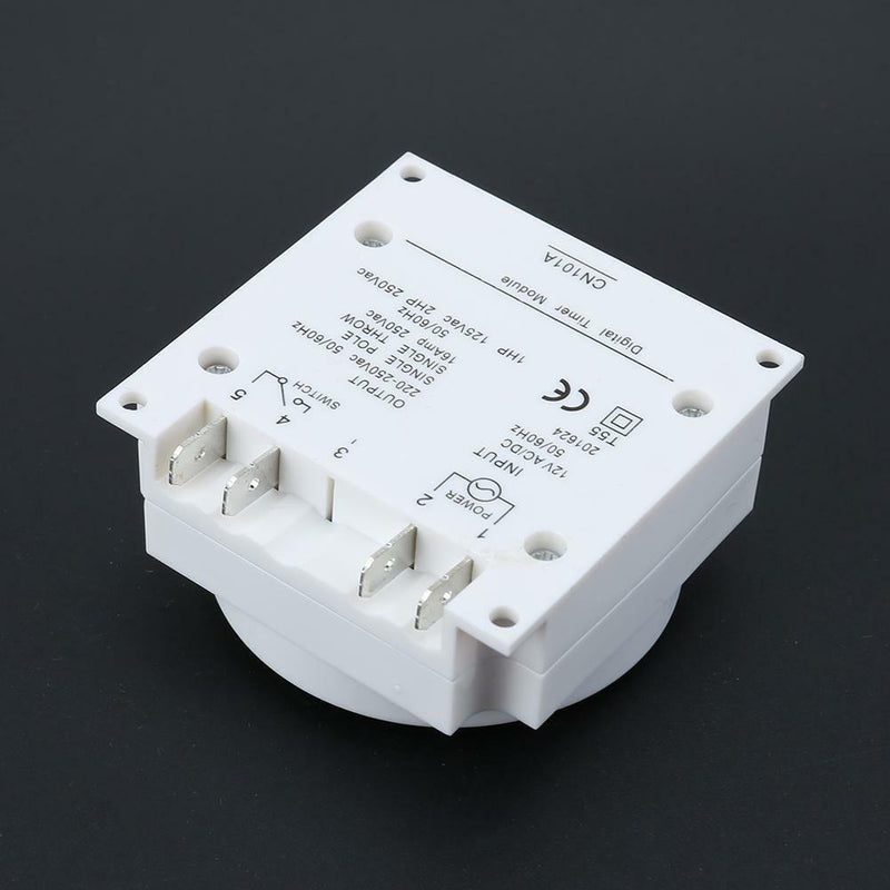 12V/220V Digital LCD Display Power Timer 7Days Programmable Time Relay Switch