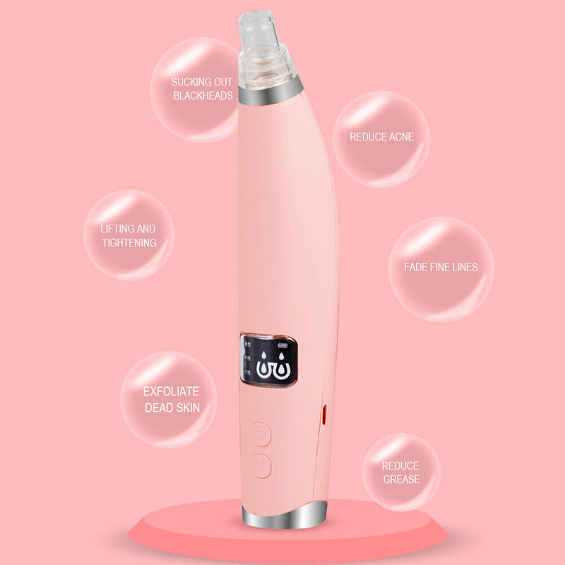 Blackhead Vacuum Pore Machine Deep Face Nose Cleaner Portable Beauty Care Tool