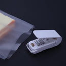 Mini Portable Handy Plastic Bag Sealer Sealing Machine Household(White) Newly