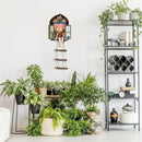 Ladder Garden Decor Window Door Sculpture Fairy House Hanging Tree Statue