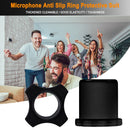 Wireless Handheld Microphone Anti-Rolling Ring Bottom Sleeve Set for KTV De