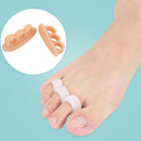 2pcs Stretchable Hammer Curled Toe Straightener Foot Pain Care Relief Pad Spacer