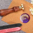 #A Mushroom Sealing Wax Stamp Head Fire Paint without Handle for Envelopes Decor