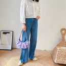 Shoulder Armpit Bags Pleated Elegant Cloud Handbags Women Travel Totes Clutch