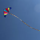 10 Meters Rainbow Bar Kite Tail for Delta Kite Stunt Kite Kite Accessory