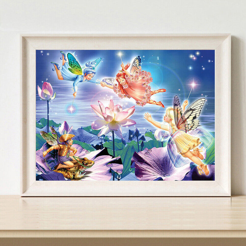 Elf Party Oil Paint By Numbers Kits Drawing DIY Picture Home Decoration Gifts