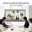 USB Gooseneck Cardioid Computer Microphone w/ Mute Switch for PS4 Conference Mic