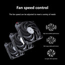 PHANTEKS PC Computer Case Fan Mute 4-Pin PWM Cooling Fan for Radiator CPU Cooler