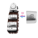 Master Window Switch Repair Button Cover FR for Mercedes Benz C Class W205 Newly