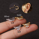 Piercing Piercing Jewelry Barbell Ear Studs Stainless Steel Cartilage Earring