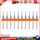 10pcs Circuit Board PCB Drill Bits Tungsten Steel Twist Drill Bits (0.8mm) Newly
