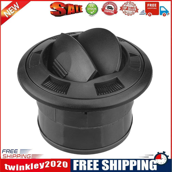 2.95 inch Bus RV A/C Air Vent Air Conditioning Outlet with ST2.9x13 Screws