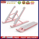Foldable Laptop Holder Riser 6 Gears Height Adjustable Notebook Cooling Stand