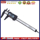 150mm 6inch LCD Digital Ruler Electronic Carbon Fiber Vernier Calipers Gauge