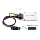 M2TO8639 M.2 M-Key to U.2 Interface Adapter Cable with SATA 15P Female Connector