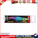Luminous Squid Jig Fishing Wood Shrimp Lure 10cm Cuttlefish Bait (Style 8) Newly