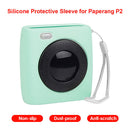 Translucent Case for Paperang P2 Pocket Printer Soft Silicone Protective Cove