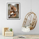 5D DIY Squirrel Full Round Drill Mosaic Diamond Painting Rhinestone Crafts Dr
