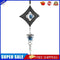 DIY Rotating Wind Chime Novelty Metal Hanging Sculpture Wind Chime Bell (D)