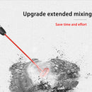 Hexagon Shaft Plaster Paint Mixer Attachment Electric Drill Mixing Paddle Newly