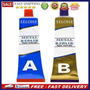 2pcs A+B Waterproof Resistance High Temperature Super Glue Metallic Iron Seal