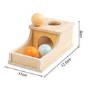 Wooden Ball Drawer Learning Early Educational Toys Matching Blocks Math for