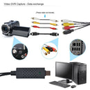 USB Video Audio Capture Converter VHS to Digital for Windows 2000 XP Vista Newly