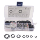 150pcs Internal Star Lock Washers Assortment Kit 7 Sizes Push on Locking Washers