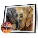 elephant Diamond Painting 5D DIY Full Round Drill Rhinestone Picture