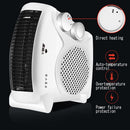 For Home Office Instant Plug In Heater Mini Heating Fan Warmer Heat Stove