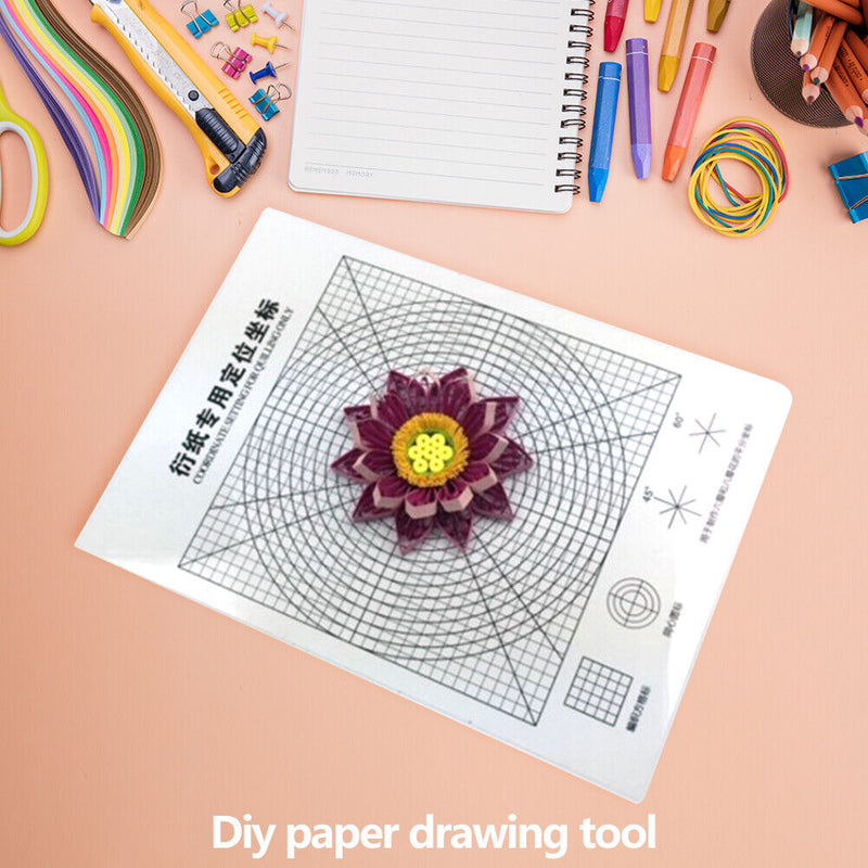 DIY Release Drawing Locating Drawing Papers Quilling Tool Locating Paper Craft