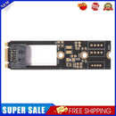 M.2 B-M Key NGFF to SATA3.0 7 Pin Riser Adapter Card for 2242 2260 2280 SDD