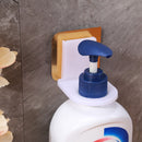 Shampoo Holder Wall Mounted Shower Bottle Hanger Storage Rack Bathroom Accessory