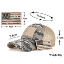 Hat Protection Neck Face Baseball Cap American Flag Peaked Cap Fishing Hat