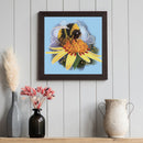 Flower Bee DIY Diamond Painting Kits Partial Shaped Drill Home Wall Art Dec