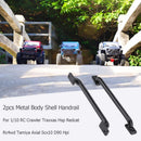 2pcs Metal Body Shell Handrail for 1/10 RC Crawler Traxxas Hsp Redcat (75mm