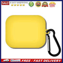 Silicone Protective Case for OnePlus Buds Pro TWS Wireless Earbuds(Yellow)