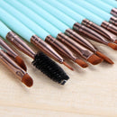 15pcs Eyeshadow Makup Brushes Tool Eye Powder Brush Set?Green Coffee? Newly
