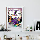 5D DIY Diamond Painting Full Round Drill Halloween Decor Rhinestone Art Cra