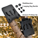 Camping Bag Buckle Backpack Webbing Clip Outdoor Fixing Buckle Carabiner